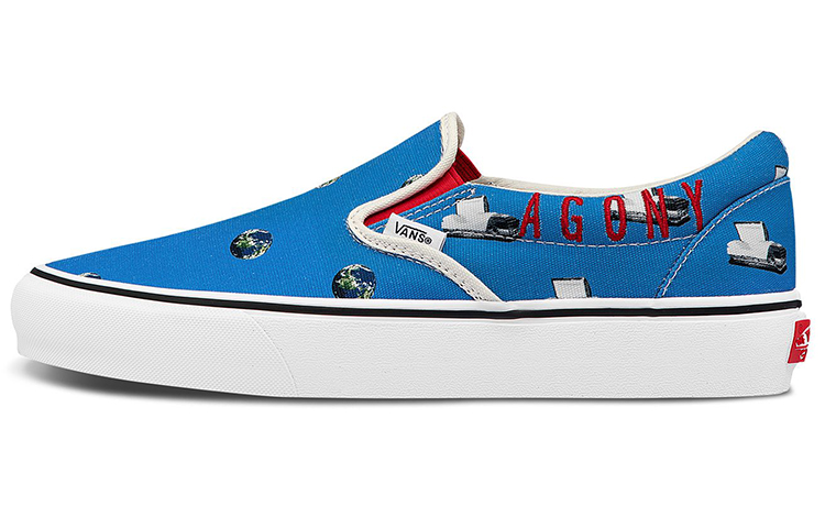 Vans Cali Thornhill Dewitt X Vault Classic Slip On Lx 'Blue Crisis Actor'