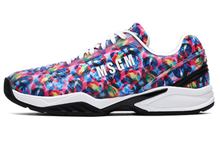MSGM x FILA Heritage FHT Low Top Training Running Shoes Women's Multicolor