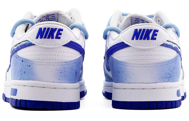 Nike Dunk Slip-Resistant Cushioning Wear-Resistant Low-Top Skateboard Shoes Men's Blue White купить в интернет-магазине Yoocart с быстрой доставкой по России.