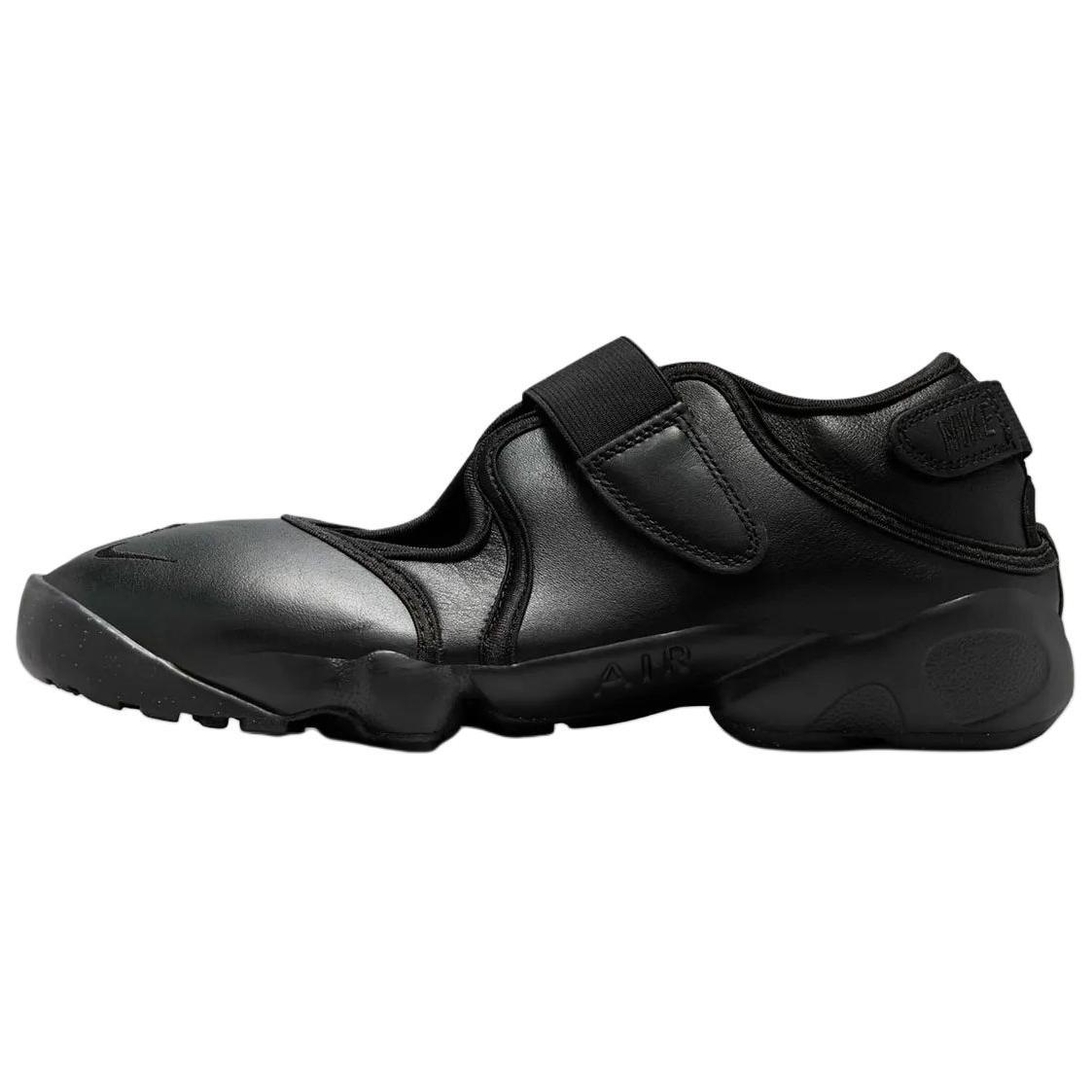 Nike Air Rift Leather Triple Black Women's