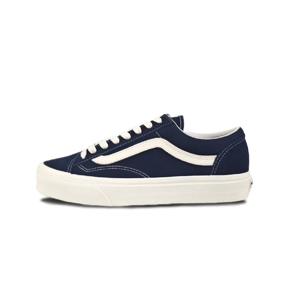Vans Style 36 Suede Anti Slip Wear Resistant Low Top Skateboard Shoes Unisex Black Pink