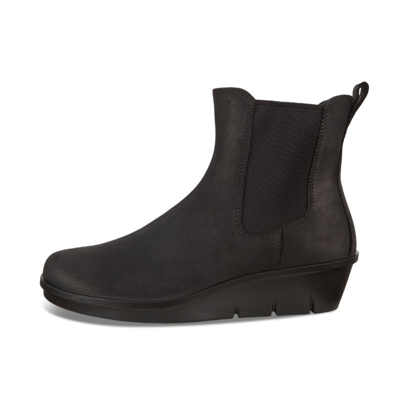 Ecco Short Chelsea Boots Women's Dark Brown