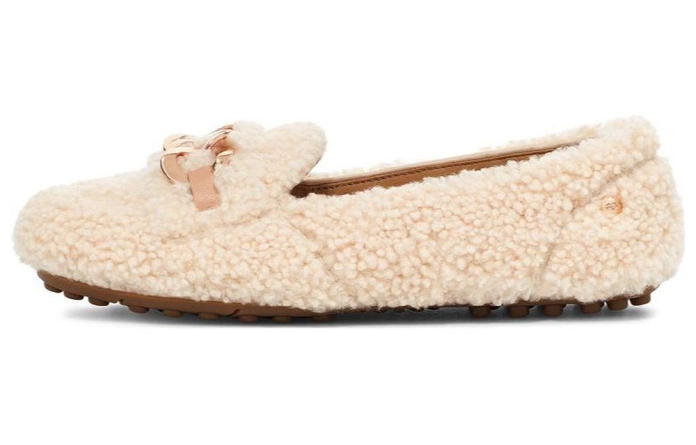 UGG SlipOn Comfortable Loafers 'Cream White' Women's