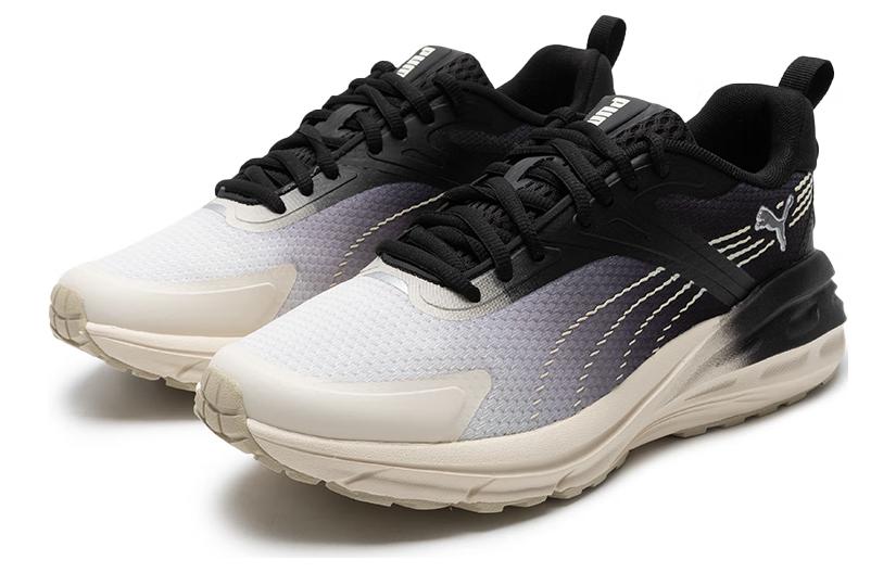 PUMA Hypnotic Cushioning Wear-Resistant Low-Top Casual Running Shoes Unisex White Gray Black купить в интернет-магазине Yoocart с быстрой доставкой по России.
