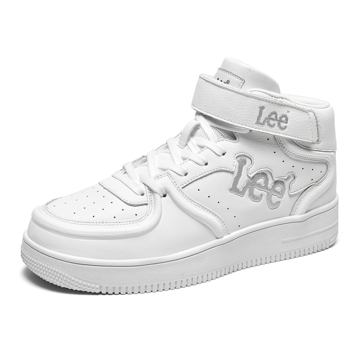 Lee Fashion Trend Versatile Commute Mid Top Skateboard Shoes Men's