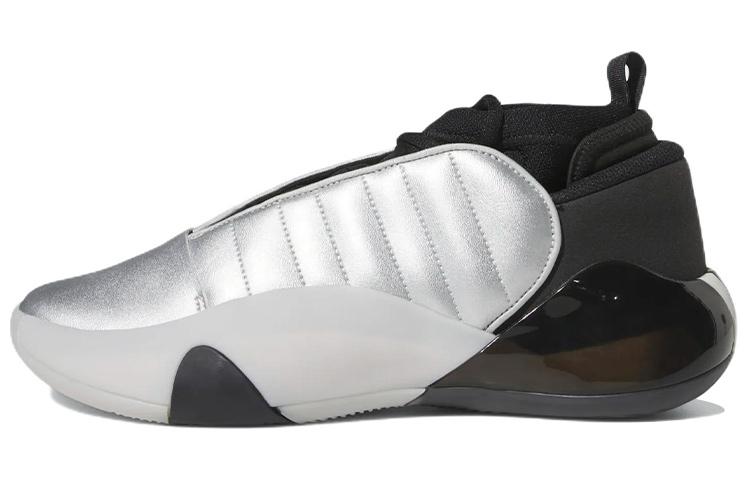 Adidas Harden Volume 7 Basketball Shoes 'Silver Metallic / Black'