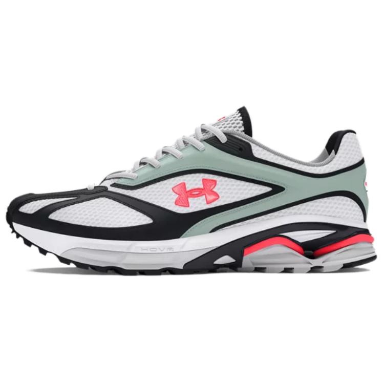Under Armour Apparition Low Top Casual Running Shoes Unisex White Black
