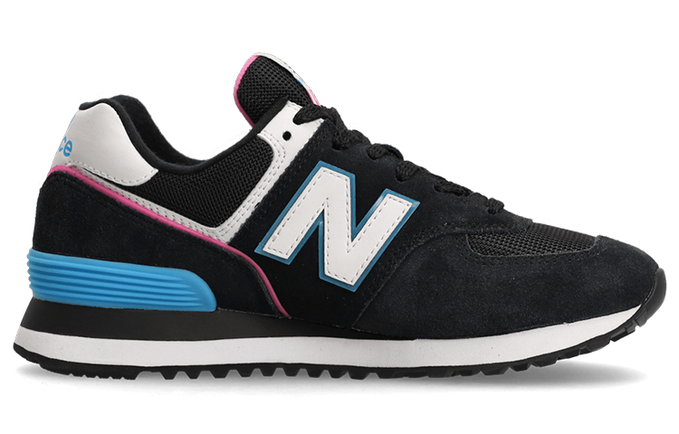 New Balance 574 Black Vibrant Sky Pink Women's купить в интернет-магазине Yoocart с быстрой доставкой по России.