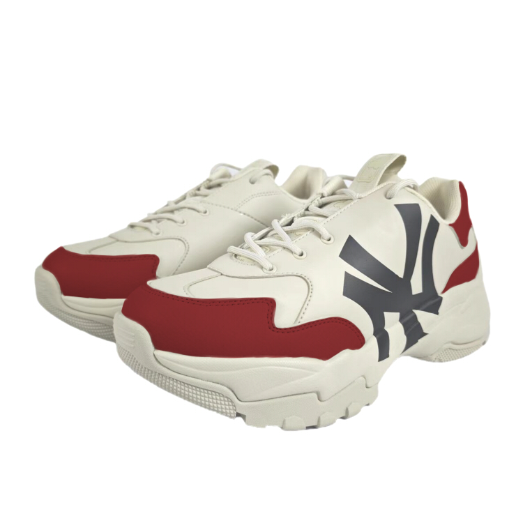 MLB Big Ball Chunky Low-Top Chunky Sneakers Unisex Ecru