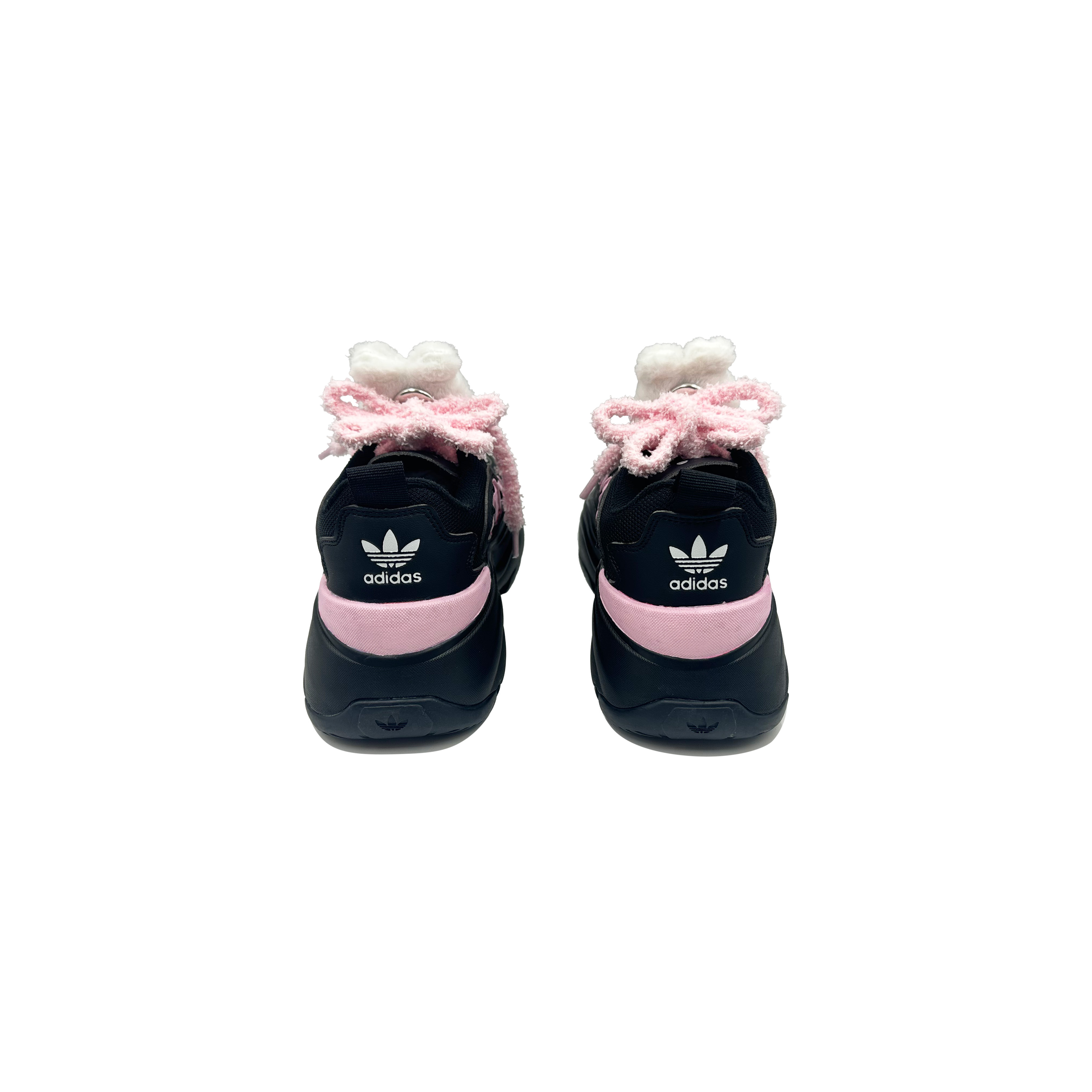 Adidas Originals OZGAIA Casual Shoes Women's Low-Top Black/Pink купить в интернет-магазине Yoocart с быстрой доставкой по России.