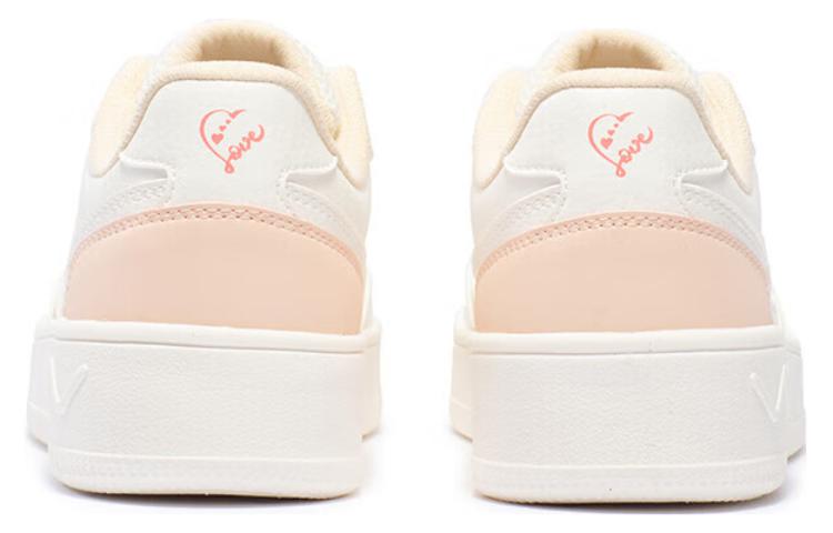361° Flying Standard Slip Resistant Low Top Skateboard Shoes Women's White Pink