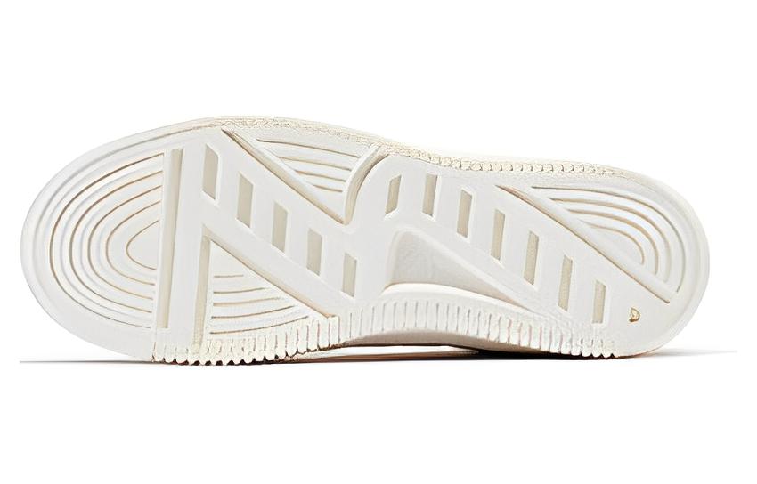 361° Anti Slip Wear Resistant Low Top Skateboard Shoes Women's White Peach Pink