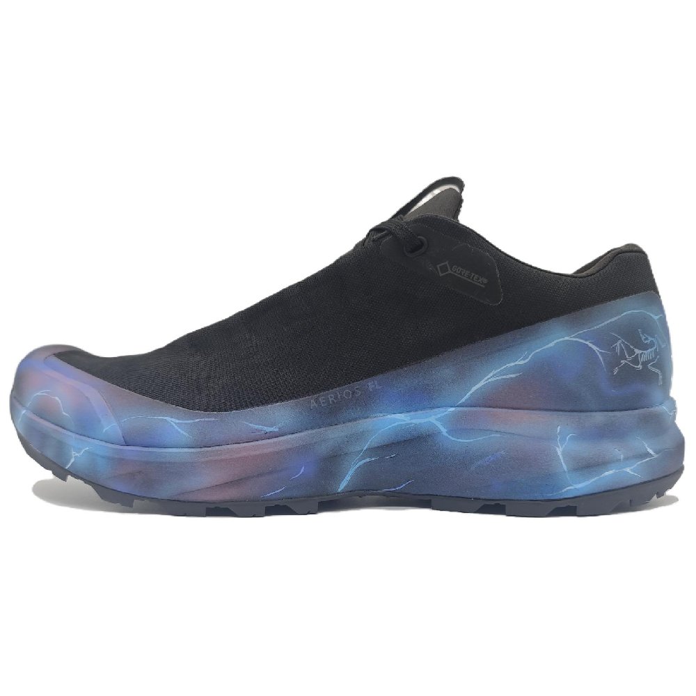 Arcteryx Aerios Slip Resistant, Abrasion Resistant, Lightweight Low Top Trail Running Shoes Men's Black