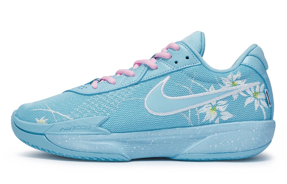 Nike Air Zoom G.T. Cut Academy Basketball Shoes Unisex Low-Top White/Pink
