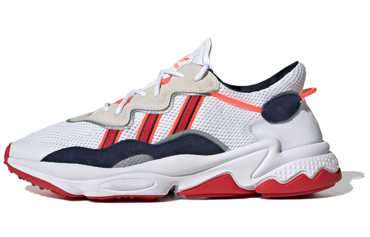 Adidas Ozweego 'White Collegiate Navy Scarlet'