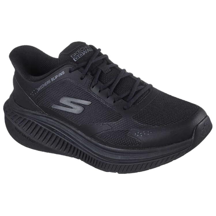 Skechers Slip Ins Wear resistant And Lightweight Low Top Casual City Commute Running Shoes Men's Black купить в интернет-магазине Yoocart с быстрой доставкой по России.