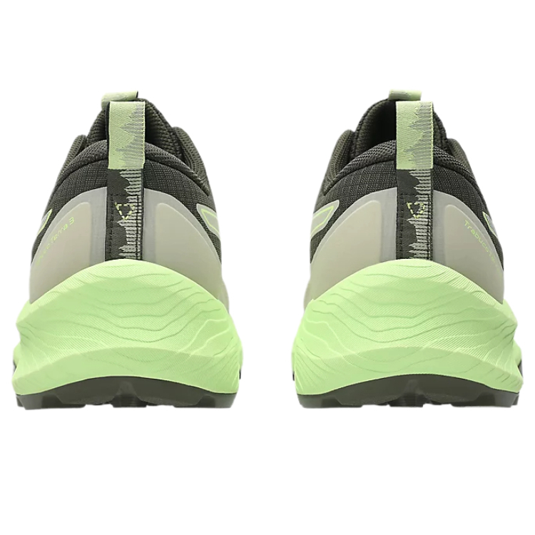 Asics TRABUCO TERRA 3 Abrasion Resistant Low Top Trail Running Shoes Men's Green купить в интернет-магазине Yoocart с быстрой доставкой по России.