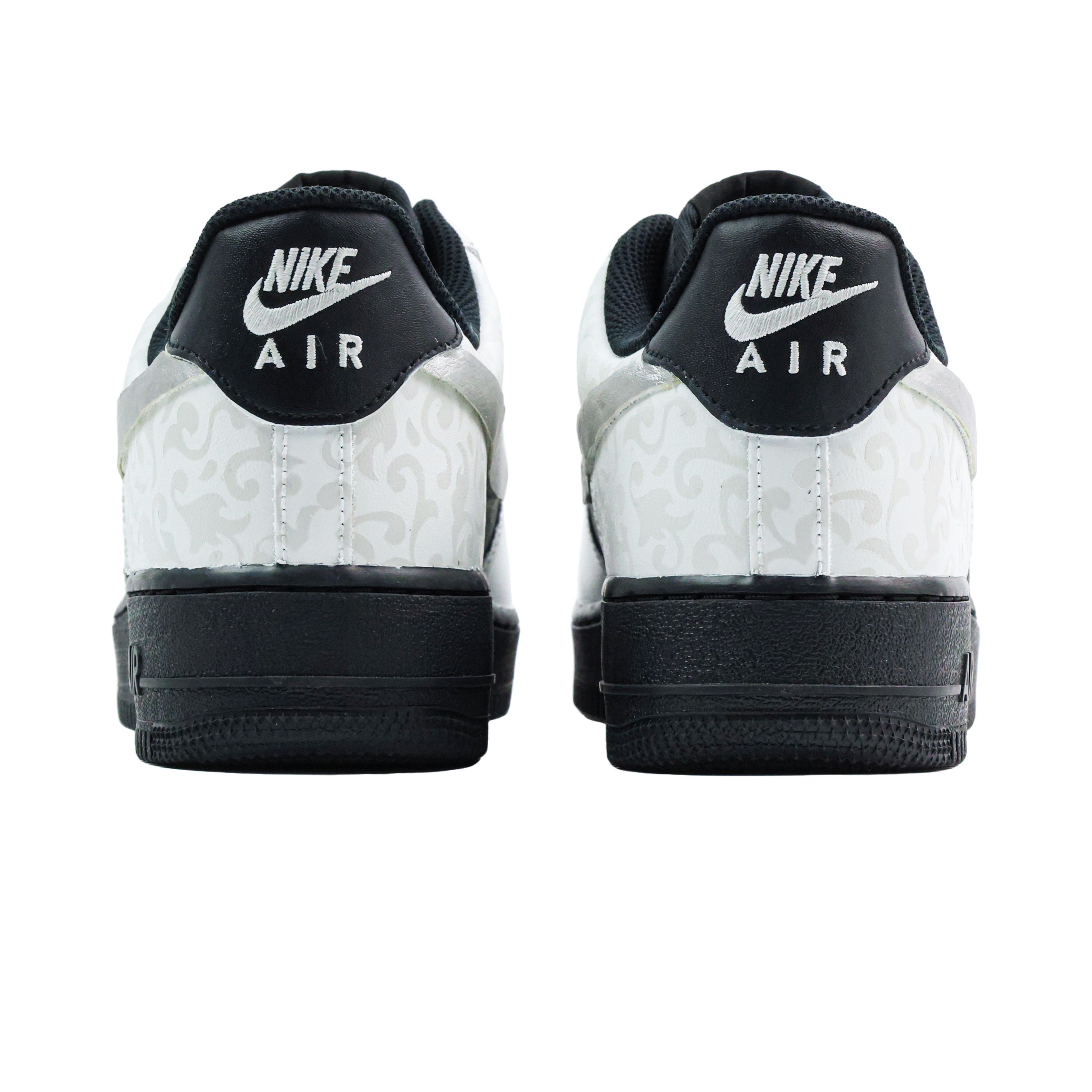 Nike Air Force 1 Abrasion Resistant Low top Skateboard Shoes Men's Black White купить в интернет-магазине Yoocart с быстрой доставкой по России.