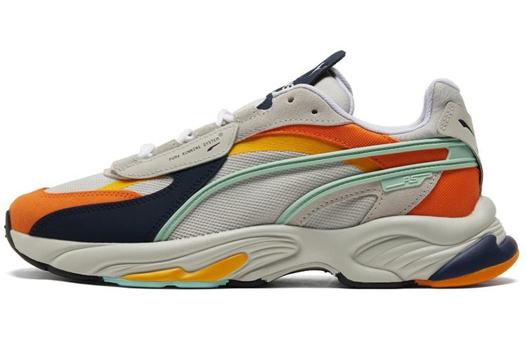 PUMA Unisex Rs connect Dust Sneakers Orange 'Gray'