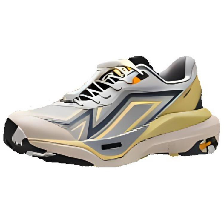 Anta Mountain Trail Cushioned Slip-Resistant Low-Top Casual Shoes Men's Black Gray