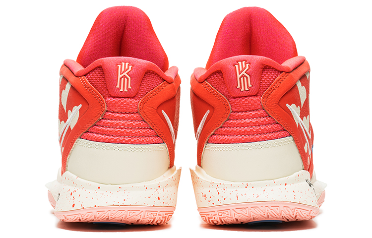 Nike Kyrie 8 Infinity Cushioning Abrasion Resistant Coverage Support Mid Top Basketball Shoes Unisex Pink White купить в интернет-магазине Yoocart с быстрой доставкой по России.