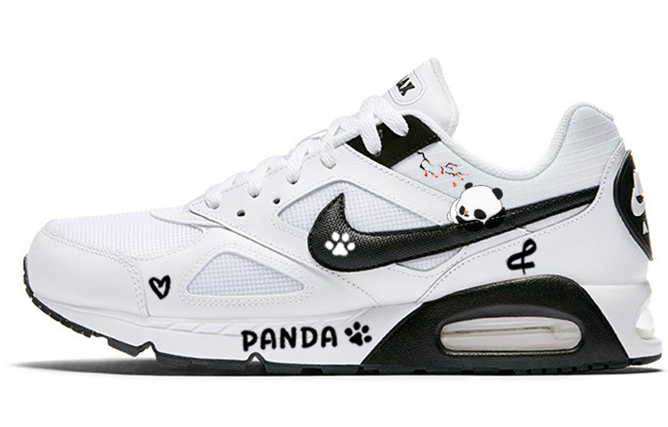 Nike Air Max Ivo Anti-Slip And Wear-Resistant Lightweight Low-Top Running Shoes Men's White
