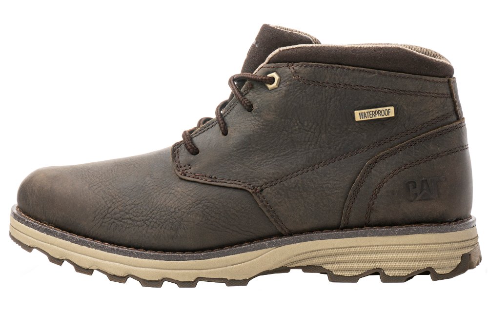 CAT Martin Boots Men Dark Umber