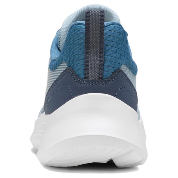 LiNing Cushioning Breathable Low-Top Running Shoes Men's Soft Gray Blue купить в интернет-магазине Yoocart с быстрой доставкой по России.