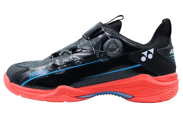YONEX 88D 2 Badminton Shoes Unisex Low Top Black Red