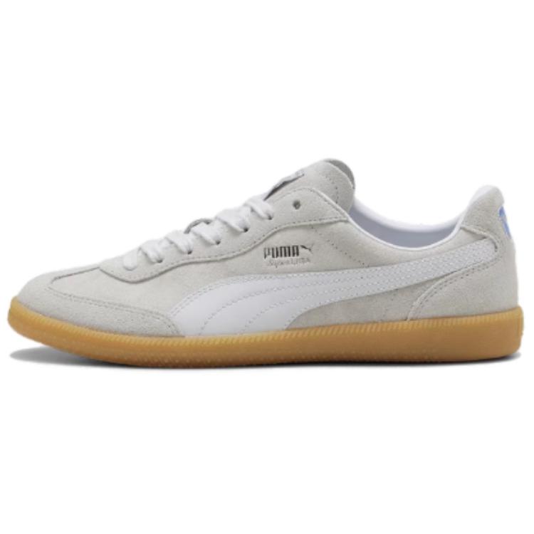 PUMA Low Top Skateboard Shoes Unisex Gray White