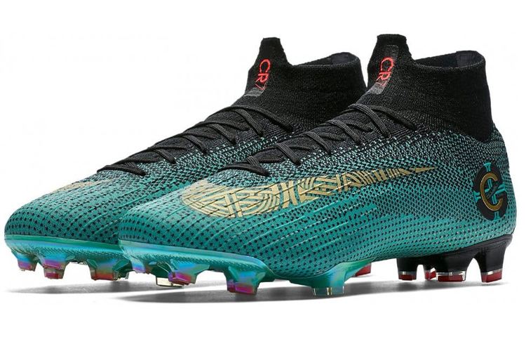 Nike Mercurial Superfly Vi Elite CR7 Fg Black Clear Jade купить в интернет-магазине Yoocart с быстрой доставкой по России.