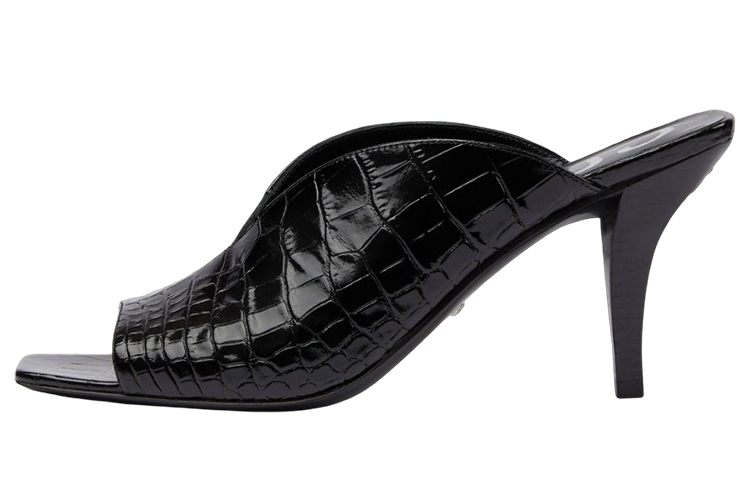 GUCCI Slide Slippers Women's Black