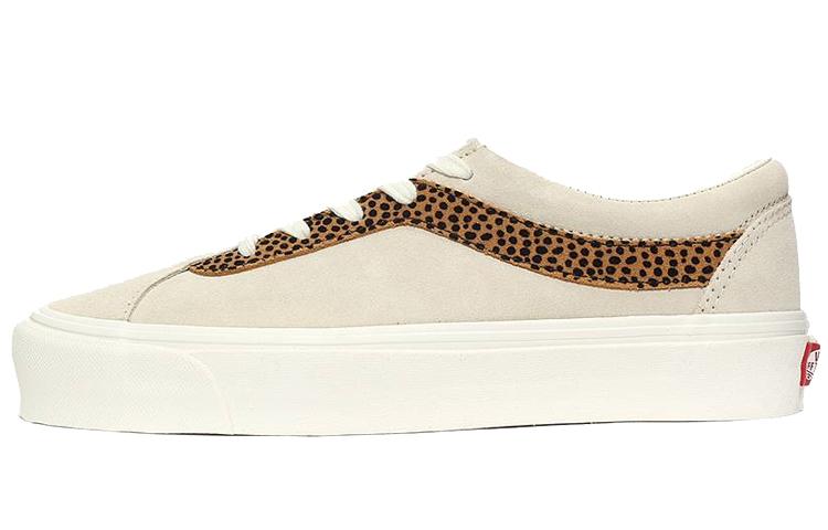 Vans Bold Ni Shoes Beige 'Leopard White' Women's