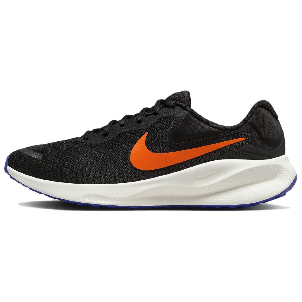 Nike Revolution 7 Black Astronomy Blue Sail Hyper Crimson