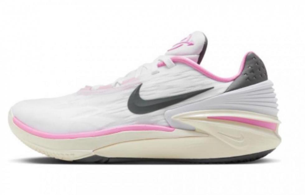 Nike Air Zoom G.T. Cut 2 EP Anti-Slip Wear-Resistant Low-Top Basketball Shoes Unisex Pink Gradient