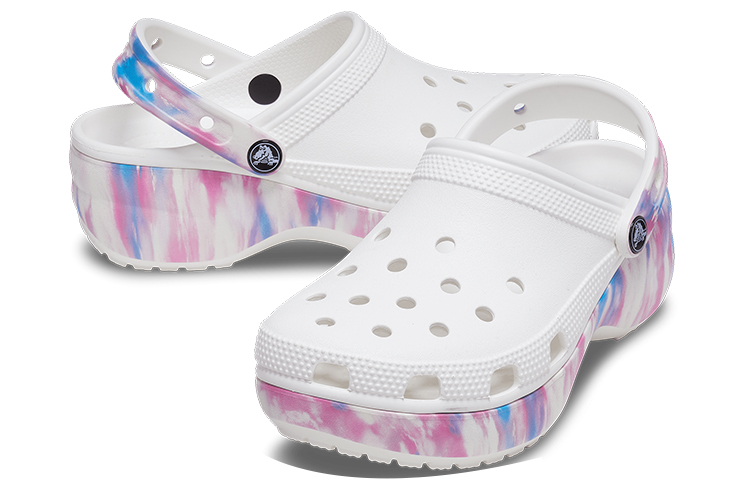 Crocs Classic Platform Dream Clog 'White Purple' Women's купить в интернет-магазине Yoocart с быстрой доставкой по России.