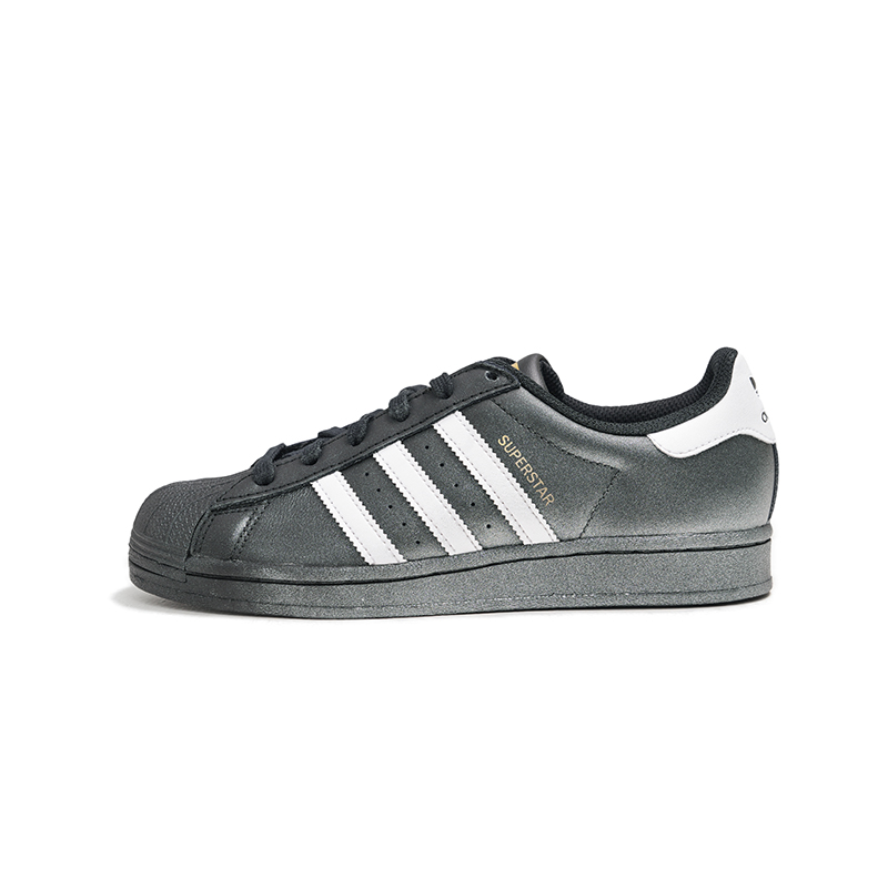Adidas Originals SUPERSTAR Gradient Baby's Breath Abrasion Resistant Low Top Skateboard Shoes Unisex Black White купить в интернет-магазине Yoocart с быстрой доставкой по России.