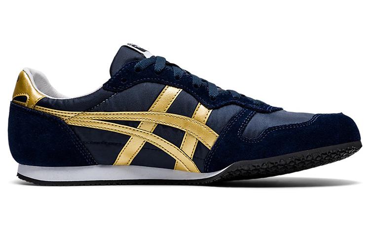 Asics Onitsuka Tiger Serrano Midnight Pure Gold купить в интернет-магазине Yoocart с быстрой доставкой по России.