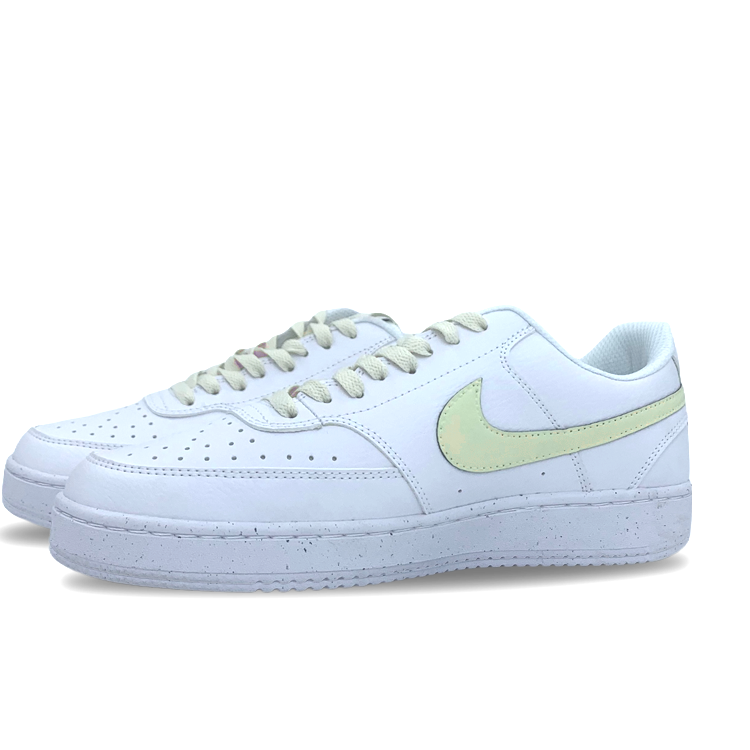 Nike Court Vision 1 Anti-Slip Wear-Resistant Low-Top Skateboard Shoes Men's Lemon купить в интернет-магазине Yoocart с быстрой доставкой по России.