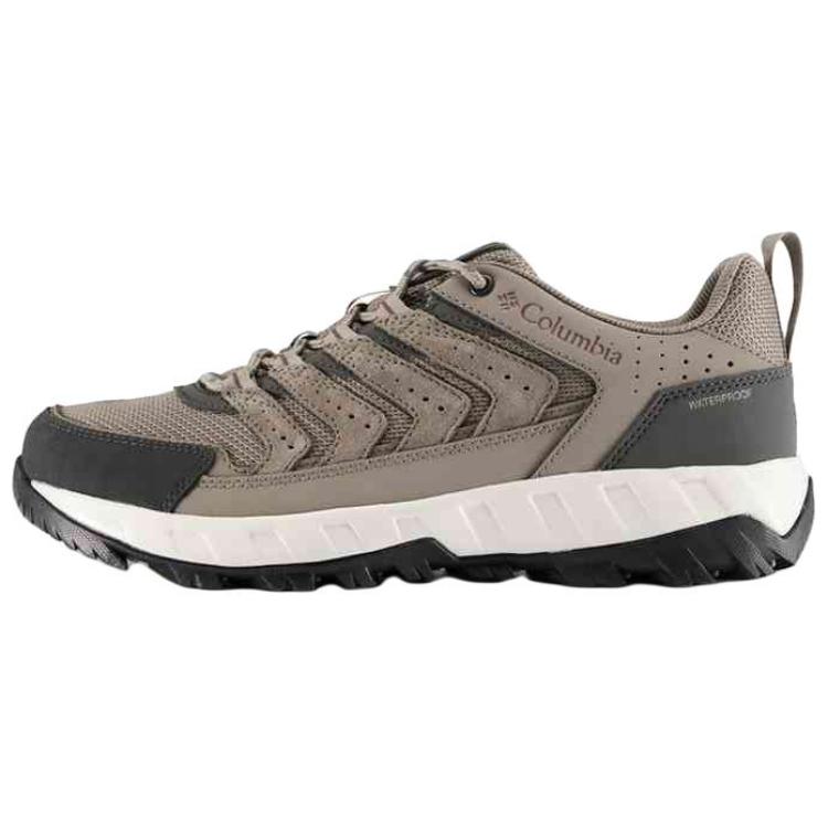 Columbia Strata Trail Anti-Slip Wear-Resistant Low-Top Hiking Shoes Men's Brown