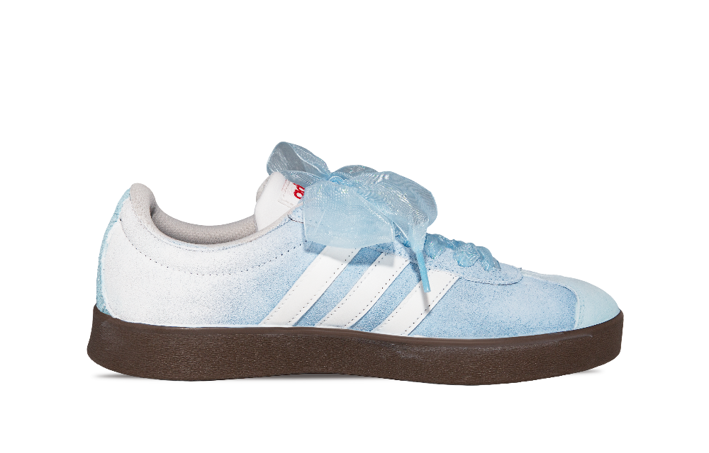 Adidas Neo VL Court 2.0 Low Top Skateboard Shoes Unisex Light Blue