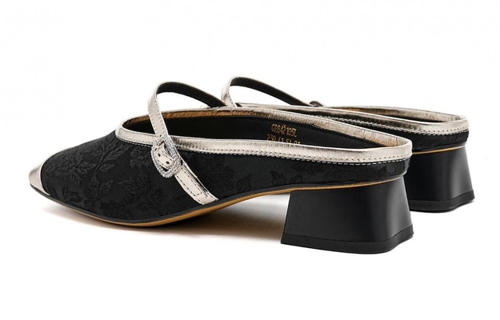 EBLAN Wrap-toe Slippers Women's Black купить в интернет-магазине Yoocart с быстрой доставкой по России.