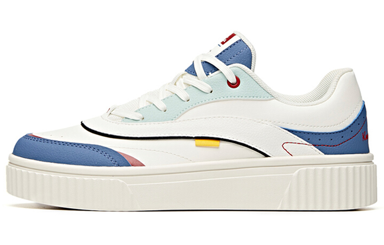 Anta Life Collection Low-Top Skateboard Shoes Women's White Blue