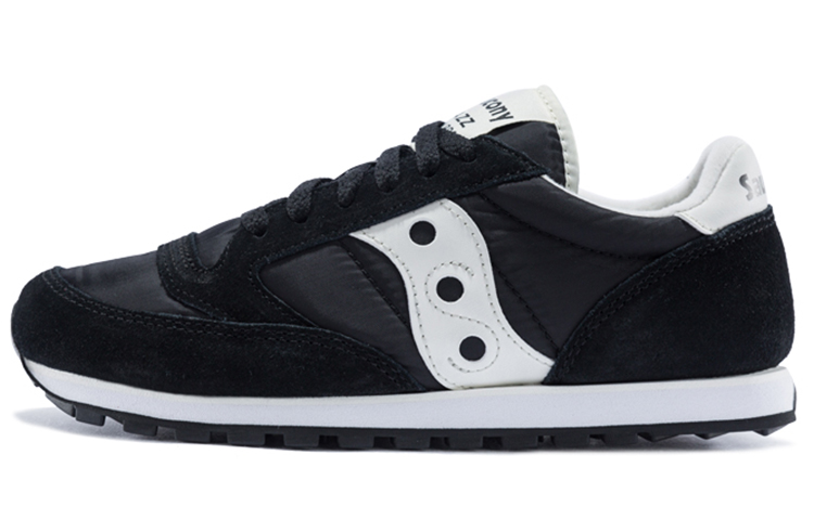 Saucony Jazz Cushioning, Slip Resistant, Abrasion Resistant, Breathable, Support Low Top Running Shoes Women's Black