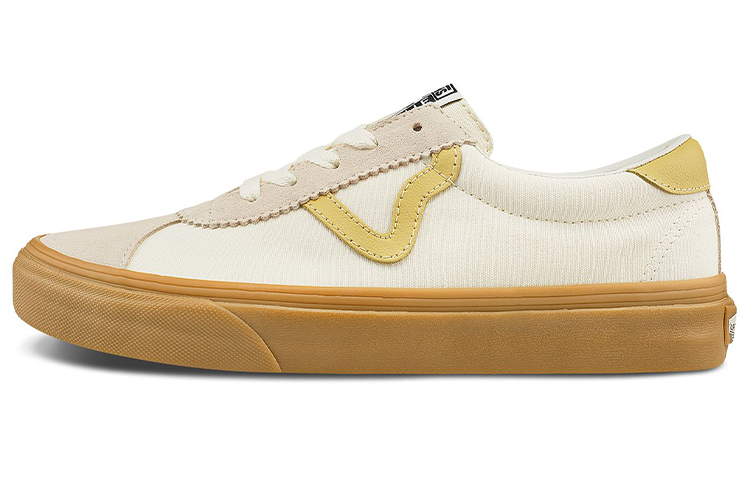Vans Sport White Retro Low Tops Casual Skateboarding Shoes Unisex White