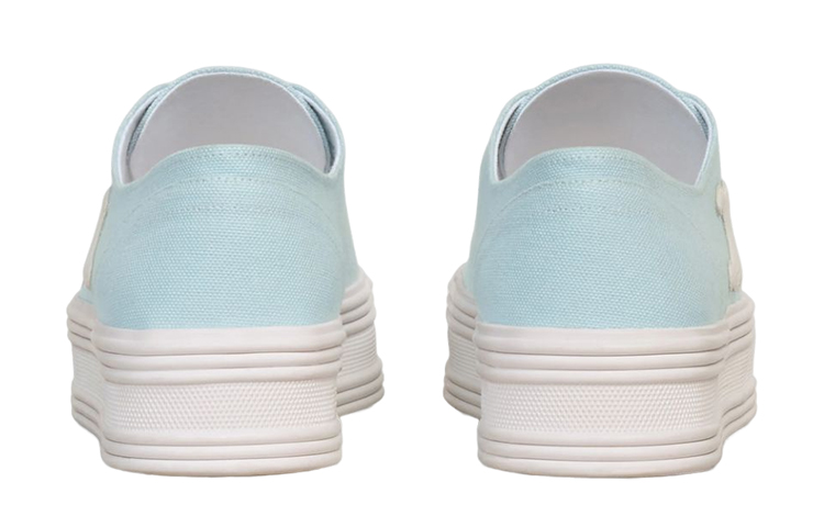 CELINE Jane Low Top Stylish Skateboarding Shoes Women's Light Blue купить в интернет-магазине Yoocart с быстрой доставкой по России.