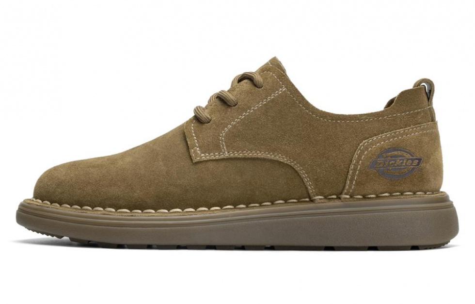 Dickies Casual Leather Shoes Men's Camel