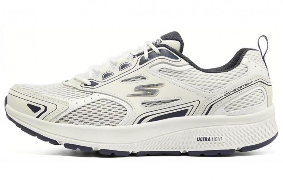 Skechers Go Run 'White Blue'