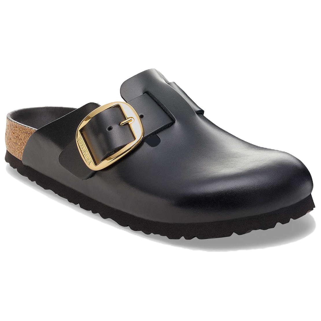 Birkenstock Boston Abrasion Resistant Closed Toe Slippers Women's Black купить в интернет-магазине Yoocart с быстрой доставкой по России.