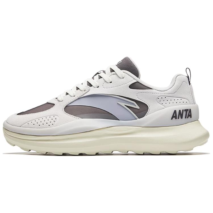 Anta Wear-resistant And Lightweight Low-Top Casual Shoes Women's Taupe